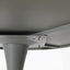 Mesa redonda Kingstrong Vittoria 100 con estructura y cubierta en metal pintado
