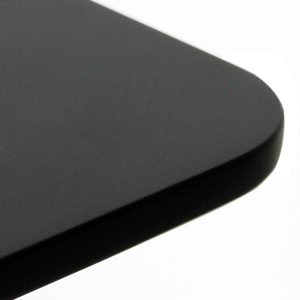 Mesa rectangular Kingstrong Oslo con estructura y cubierta de madera de diseño minimalista