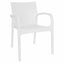 Silla comercial OFFIHO Alissa OHV-91 monobloque de polipropileno para terraza, asiento y respaldo de una sola pieza
