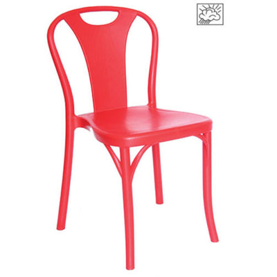 Silla comercial OFFIHO BistróT OHV-119 de polipropileno ergonómico en una sola pieza