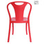 Silla comercial OFFIHO BistróT OHV-119 de polipropileno ergonómico en una sola pieza