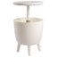 Mesa con hielera OFFIHO Cancún Cooler OHM-7035 en polipropileno ajustable, varios colores, para exterior.