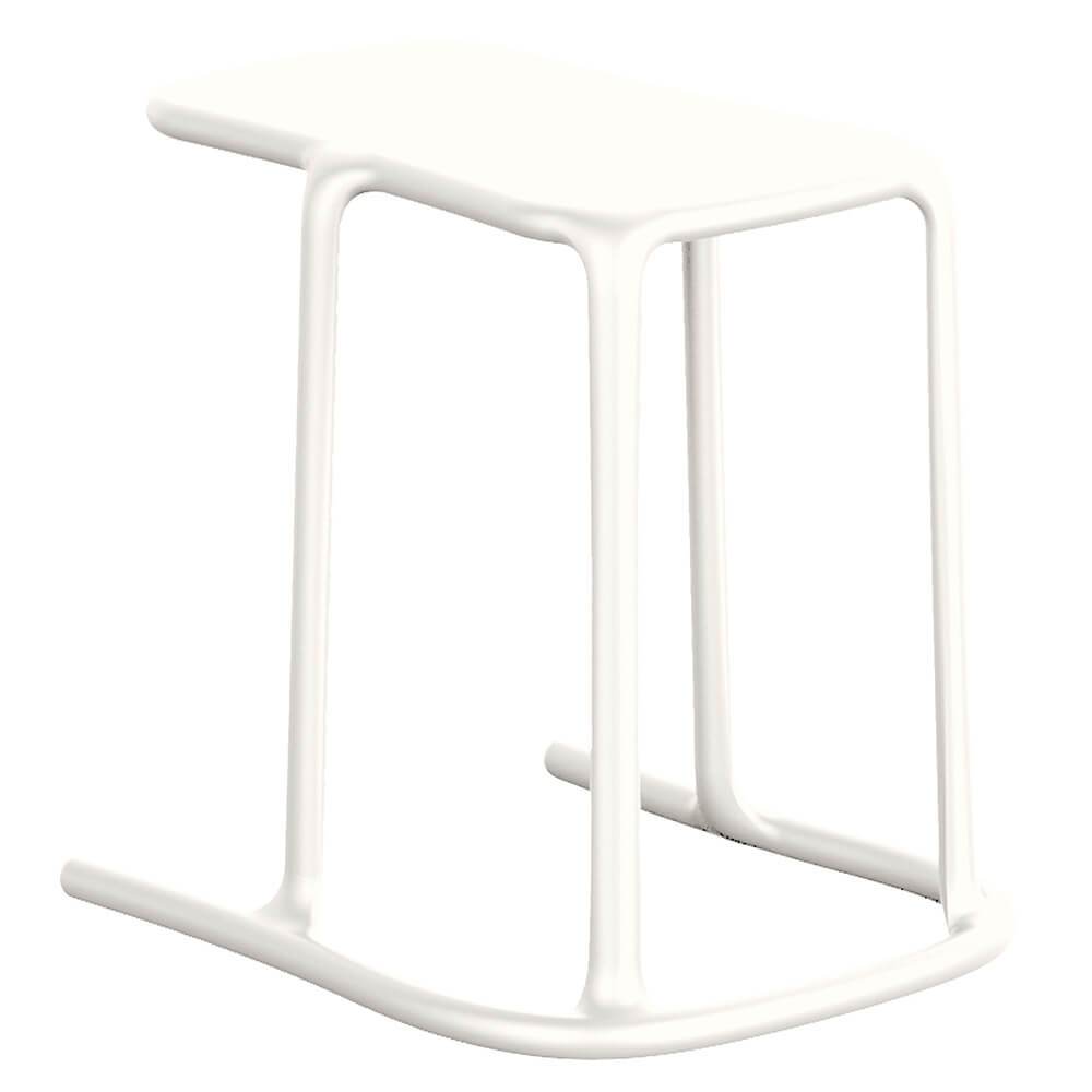 Mesa auxiliar OFFIHO UNO OHM-7095 de polipropileno para terraza, disponible en negro, blanco, gris y café
