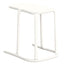 Mesa auxiliar OFFIHO UNO OHM-7095 de polipropileno para terraza, disponible en negro, blanco, gris y café