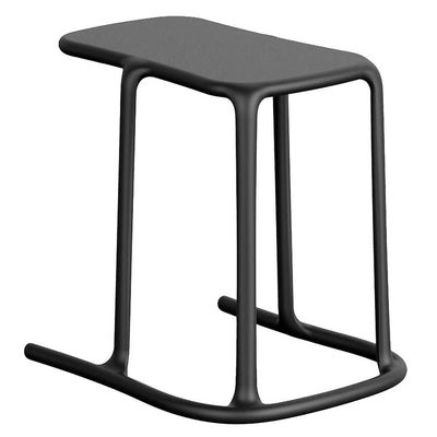Mesa auxiliar OFFIHO UNO OHM-7095 de polipropileno para terraza, disponible en negro, blanco, gris y café