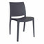 Silla comercial OFFIHO Sensilla OHV-97 monobloque de polipropileno con respaldo alto y patas integradas