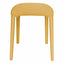Silla comercial OFFIHO Joyous OHV-81 sin brazos con asiento y respaldo de polipropileno de dos piezas