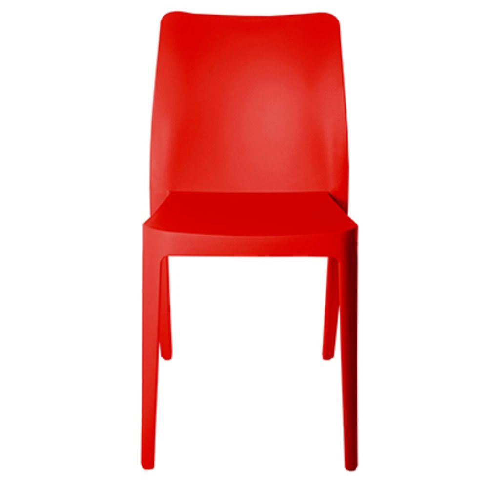 Silla para terraza OFFIHO Solei OHV-59 monobloque de polipropileno sin brazos con respaldo alto