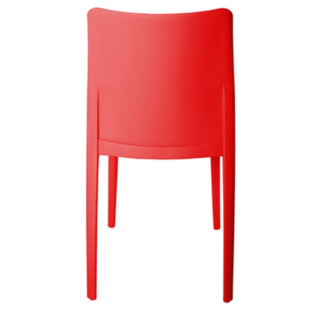 Silla para terraza OFFIHO Solei OHV-59 monobloque de polipropileno sin brazos con respaldo alto