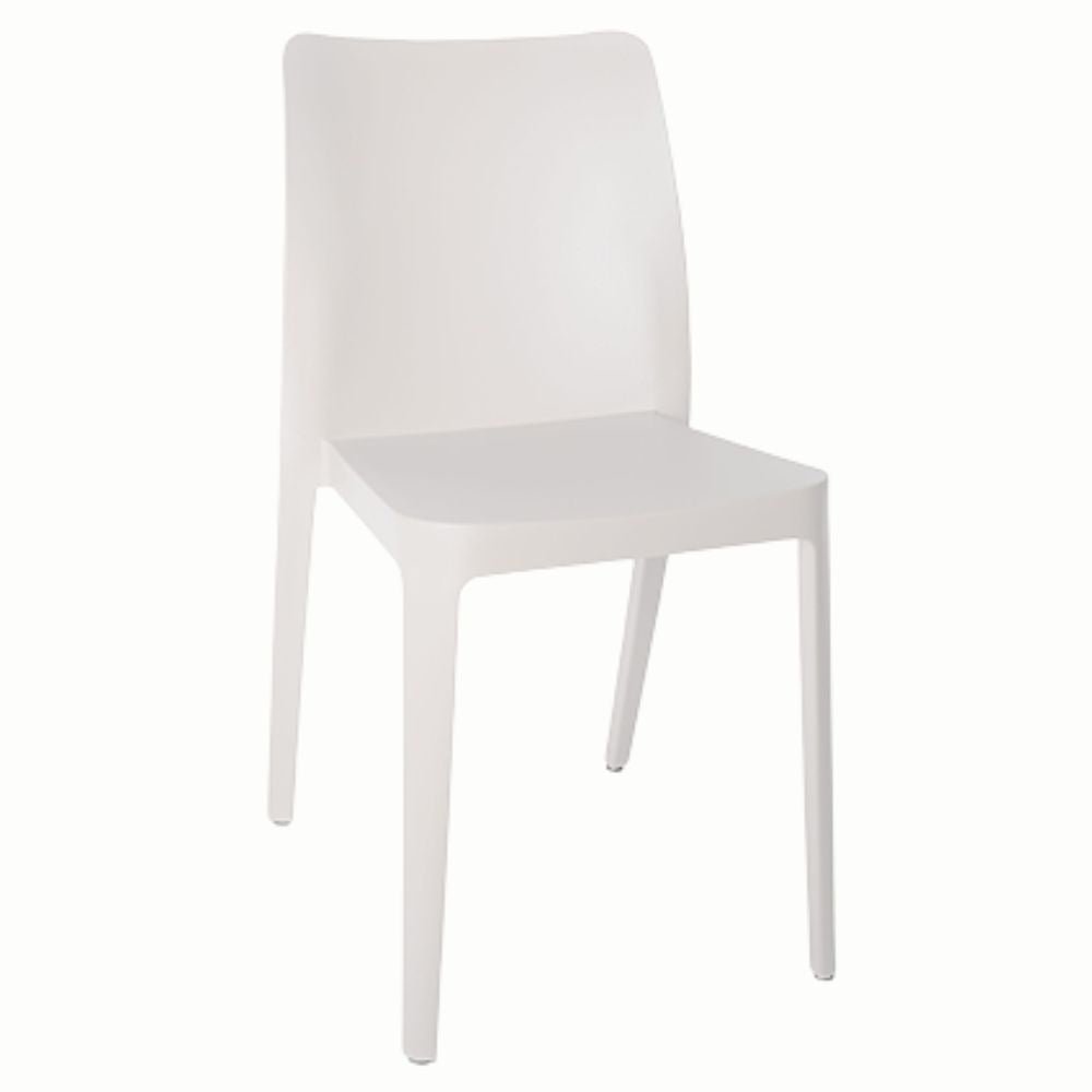 Silla para terraza OFFIHO Solei OHV-59 monobloque de polipropileno sin brazos con respaldo alto