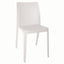 Silla para terraza OFFIHO Solei OHV-59 monobloque de polipropileno sin brazos con respaldo alto