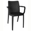 Silla OFFIHO Solei OHV-60 con brazos, monobloque de polipropileno para hotel y exterior