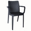 Silla OFFIHO Solei OHV-60 con brazos, monobloque de polipropileno para hotel y exterior