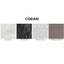 REQUIEZ ROOT | Mesa Linea Confort | 66 cm | Base Ovalada | Varios Colores Básicos | Cubierta | Interior - 160-O5535 Cubierta Corian - Requiez - NOGAL BEAT -