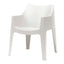 Silla Labenze Coccolona 155-07900 de una plaza en polipropileno con brazos y patas antiderrapantes