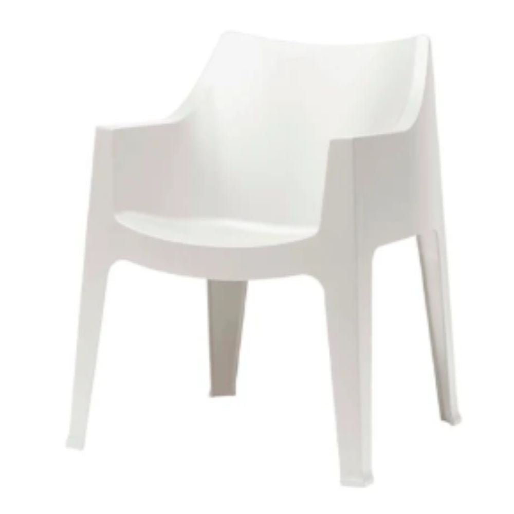 Silla Labenze Coccolona 155-07900 de una plaza en polipropileno con brazos y patas antiderrapantes