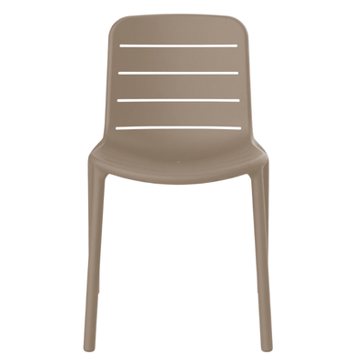 Silla RESOL GINA apilable en fibra de vidrio con polipropileno