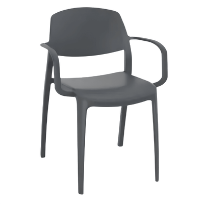 Silla RESOL SMART ARMCHAIR con brazos en polipropileno con fibra de vidrio