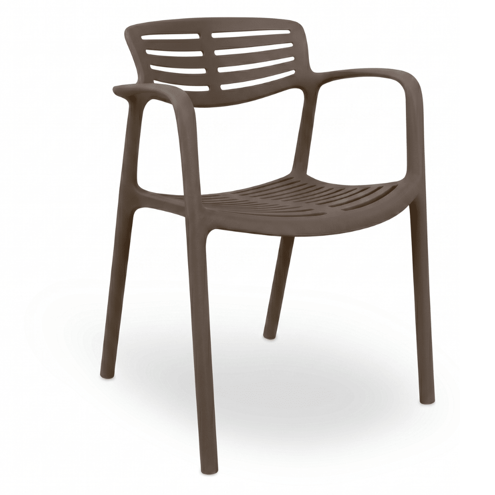 Silla Resol Toledo Aire en polipropileno reforzado con fibra de vidrio, ligera
