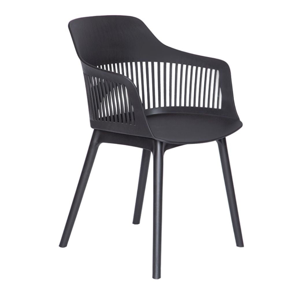 Silla comercial ALBAR AR-2000 de polipropileno con regatón antiderrapante
