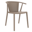 Silla RESOL STEELY con brazos, apilable, en fibra de vidrio con polipropileno
