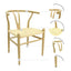Silla comercial Kingstrong Micerino de metal con asiento en tejido de cuerda trenzada impermeable