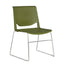 Silla comercial ALBAR A-630 con estructura de cold roll y respaldo y asiento de polipropileno