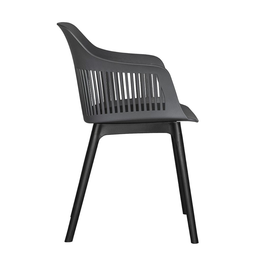 Silla comercial ALBAR AR-2000 de polipropileno con regatón antiderrapante