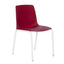 Silla comercial Albar PL-30 con asiento de polipropileno y estructura tubular con pintura epóxica