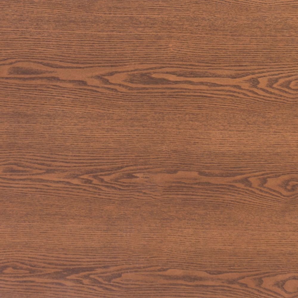 Silla comercial Zuo Russell con asiento tapizado en gris y estructura de madera