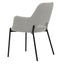 SILLA NOGAL BEAT SILL0904840 3038 SHCOLA | Silla de Comedor | Patas Revestidas Negro Mate | 4 Puntas | Tapizado | Interior - SILL0904840 - Mundo In - NOGAL BEAT - Sillas