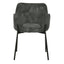 SILLA NOGAL BEAT SILL0904840 3038 SHCOLA | Silla de Comedor | Patas Revestidas Negro Mate | 4 Puntas | Tapizado | Interior - SILL0904840 - Mundo In - NOGAL BEAT - Sillas