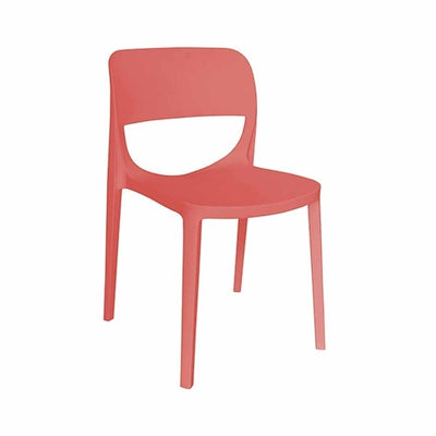 Silla comercial ergonómica Offiho Air OHV-133 de polipropileno de una sola pieza