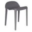 Silla comercial OFFIHO Joyous OHV-81 sin brazos con asiento y respaldo de polipropileno de dos piezas
