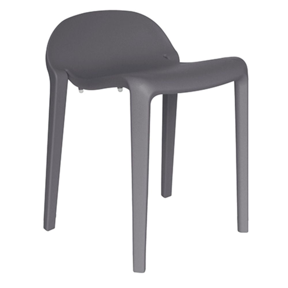 Silla comercial OFFIHO Joyous OHV-81 sin brazos con asiento y respaldo de polipropileno de dos piezas