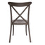 Silla comercial OFFIHO OHV-117 monobloque de polipropileno con respaldo alto y patas integradas