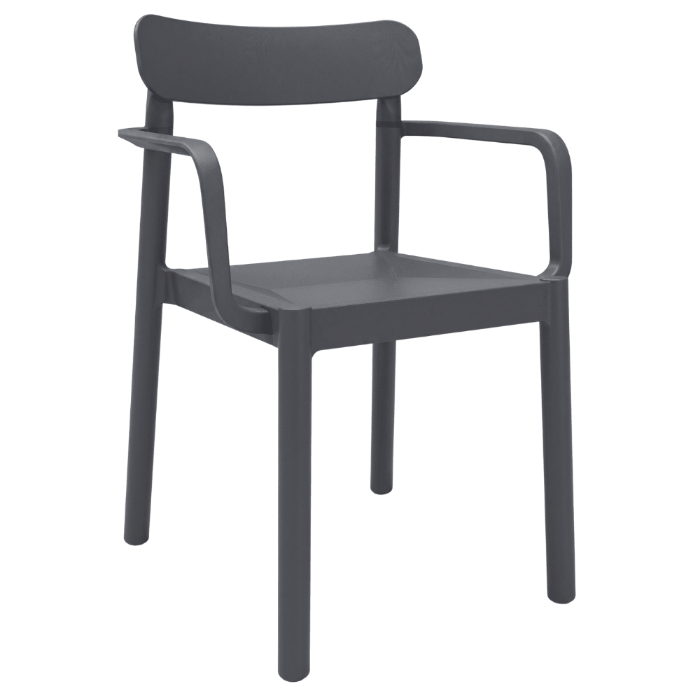 Silla con brazos Resol Elba Armchair de polipropileno inyectado apilable en varios colores