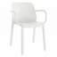 Silla Resol One con brazos en polipropileno con fibra de vidrio