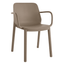 Silla Resol One con brazos en polipropileno con fibra de vidrio