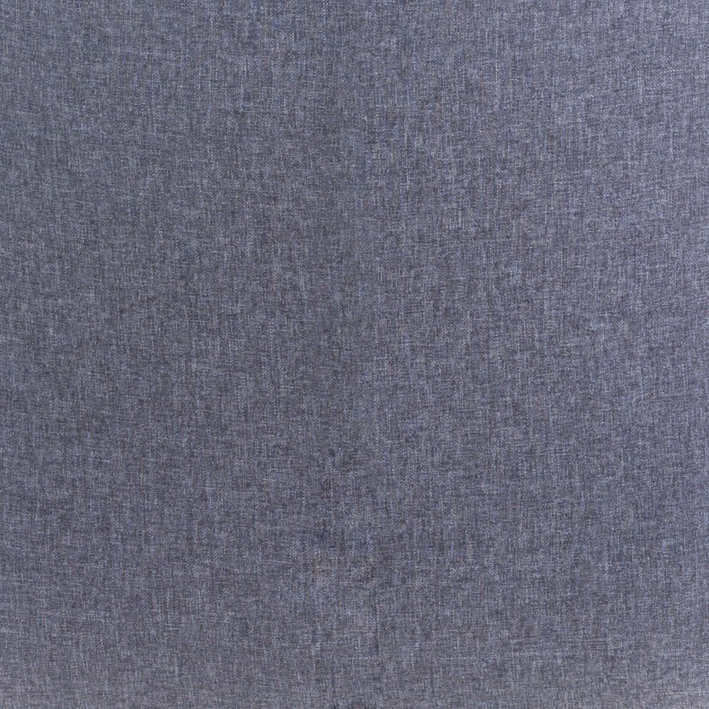 Silla comercial Zuo Jericho gris tapizada en poliéster con patas de madera de abedul