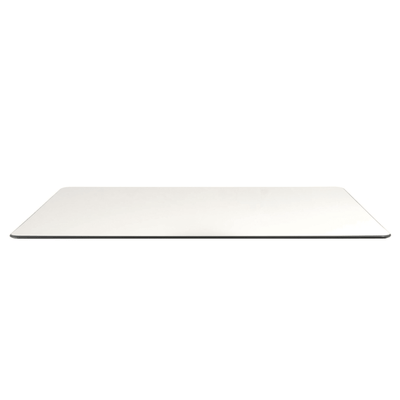 Tablero comercial Resol 60 x 60 cuadrado en HPL y Werzalit para bases de mesa