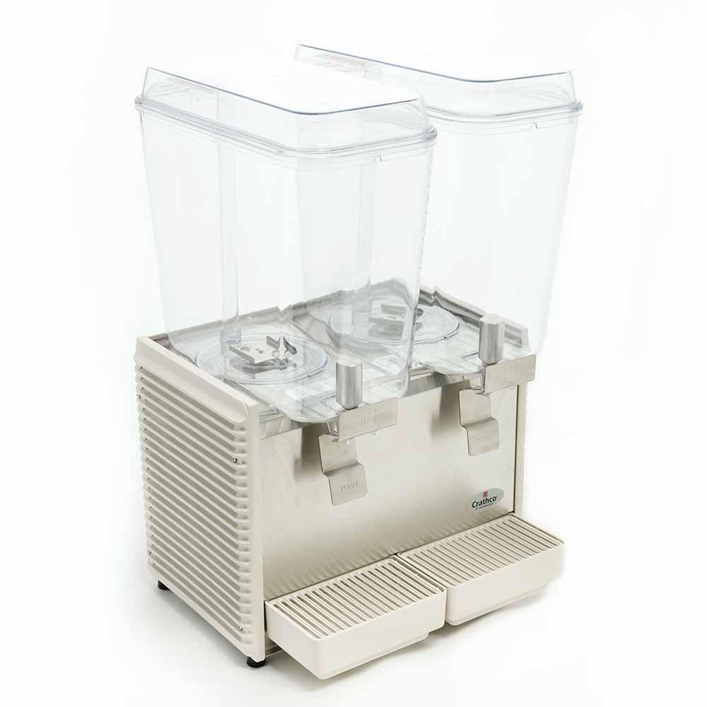Crathco D25-4 Clásico Dispensador De Bebidas 2 Tazones 18.9 Lt. 1/5 HP-Dispensadores de Bebidas-Crathco-KitchenMax Store