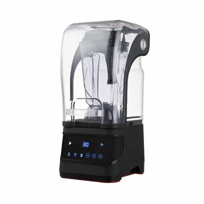 Migsa Licuadora comercial digital bajo nivel ruido, aspas especiales de acero inoxidable,  capelo de acrílico, bastón empujador, botón encendido y apagado, base de policarbonato, capacidad 2.5 litros. Ideal para Frapuchinos, smoothies, salsas, licuados, hielo, etc. Envíos seguros a todo México. Cotiza hoy mismo.