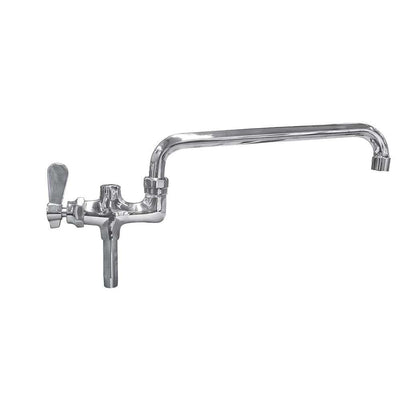 Migsa Bxf-B12 Llave Mezcladora 12 Cuello Ganso Manguera Prelavado-Llaves Mezcladoras-Migsa-Migsa Bxf-B12 Llave Mezcladora 12 Cuello Ganso Manguera Prelavado Prelavado Mezcladora Para Cocinas Restaurantes Tarjas Rociador Agua Fria Caliente Regadera Rociadora Cuello Ganso -KitchenMax Store