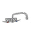 Migsa Bxf-Sm6 Llave Mezcladora De 4” De Pared 2 Indicadores-Llaves Mezcladoras-Migsa-Migsa Bxf-Sm6 Llave Mezcladora De 4” De Pared 2 Indicadores Mezcladora Llave Cuello Ganso Grifo Agua Fria Caliente-KitchenMax Store