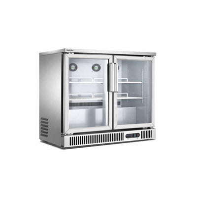 Migsa Sg250 Refrigerador Back Bar Puerta Cristal 2 Puertas 250 Lts-Refrigeradores-Migsa-KitchenMax Store