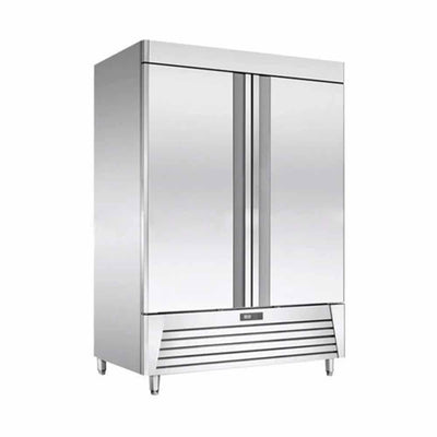 Migsa Ur-54C-2 Refrigerador Vertical 2 Puertas sólidas 8 Parrillas 47 Pies - 1330.89 Litros Acero Inoxidable Gris-Refrigeradores-Migsa-KitchenMax Store